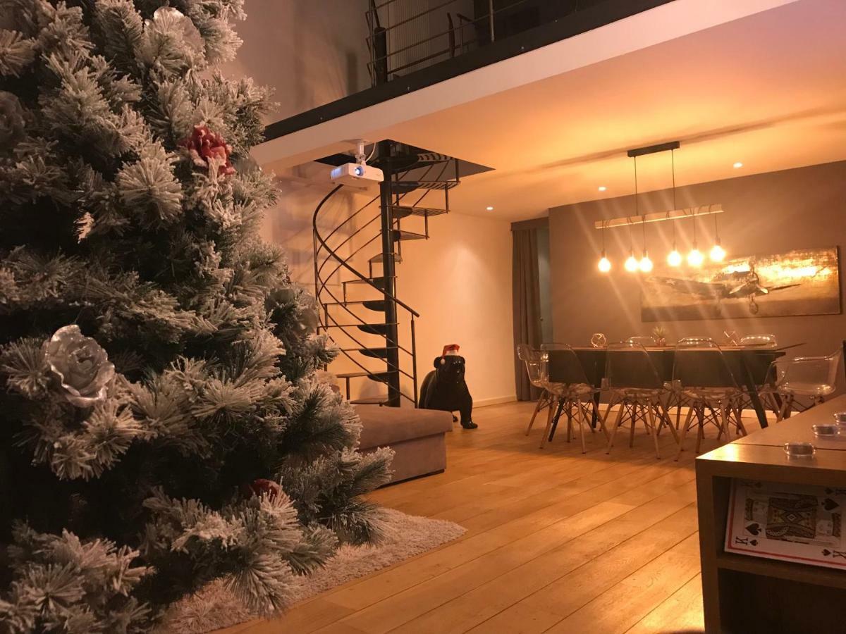 Luxury Loft Duplex Penthouse Of 190M2 & Free Parking ! Apartment Brussels Ngoại thất bức ảnh